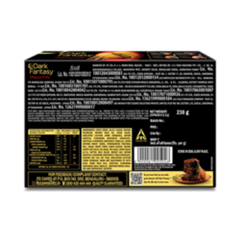 Sunfeast Dark Fantasy Choco Fills, Original Filled Cookies with Choco Crème | Perfect Snack