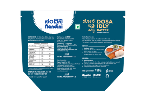 Nandini Idli Dosa batter