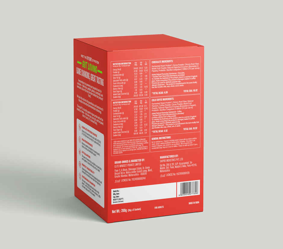 SuperYou Pro Fermented Yeast Protein- Assorted Box | 24g Protein Per Sachet