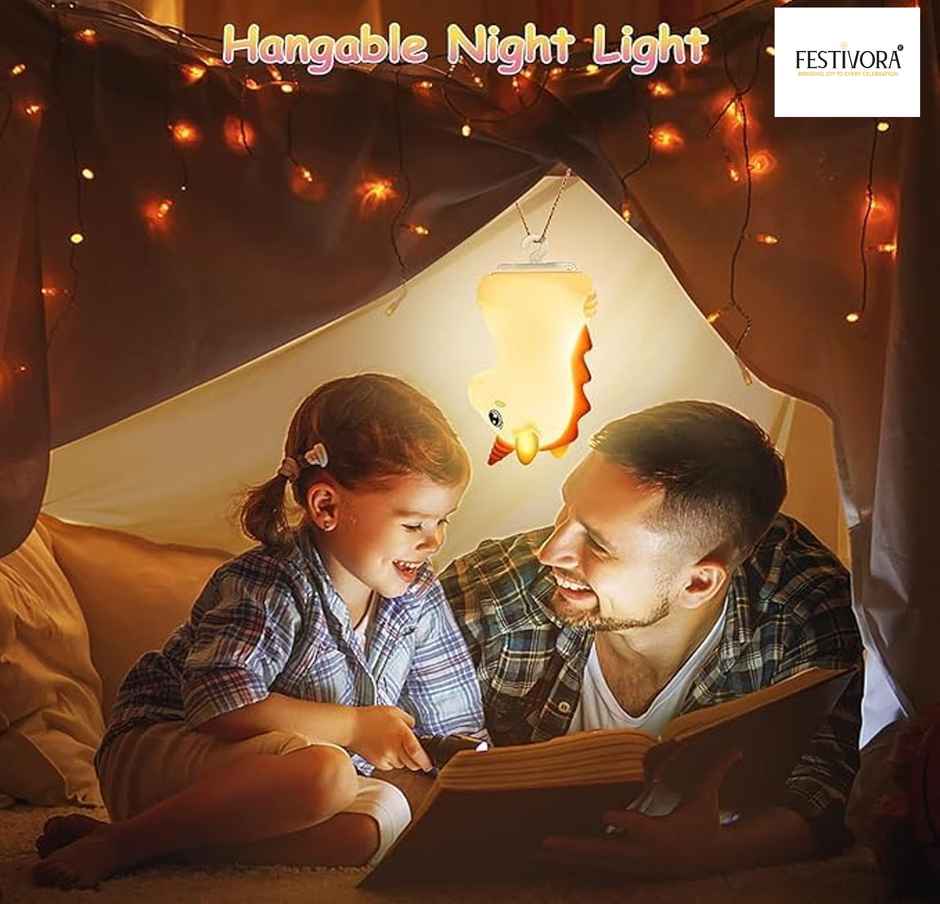 Festivora Rechargeable Unicorn Silicon Led Lamp | Color Changing | Gifting | Home Decor