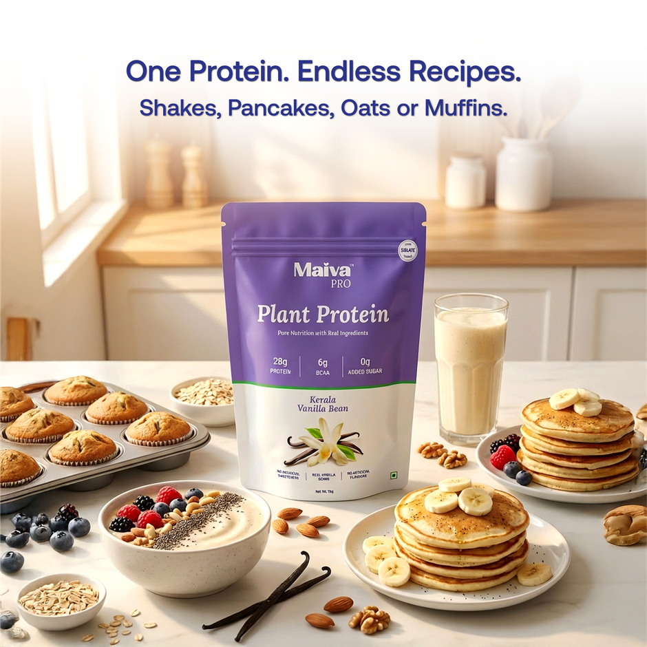 Maiva Pro Plant Protein Powder - Kerala Vanilla Bean