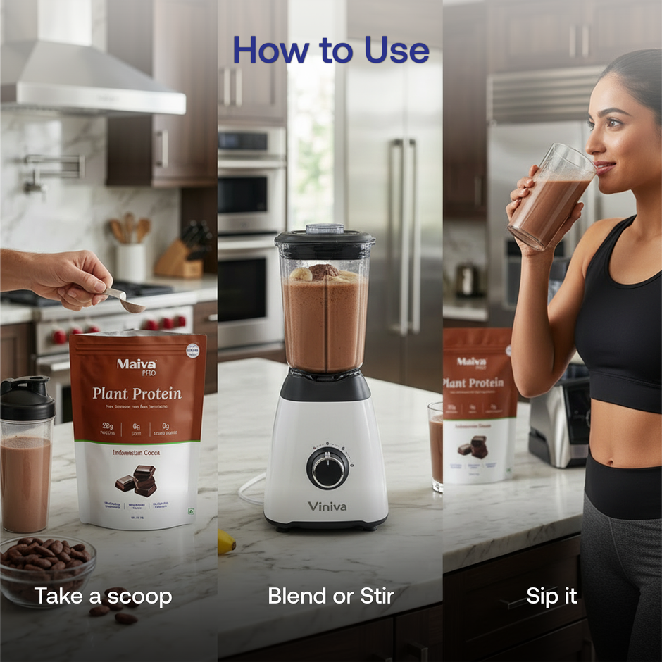 Maiva Pro Plant Protein Powder - Indonesian Cocoa