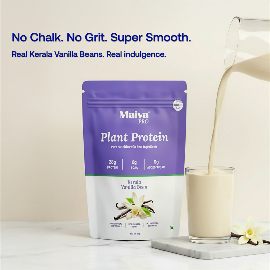 Maiva Pro Plant Protein Powder - Kerala Vanilla Bean