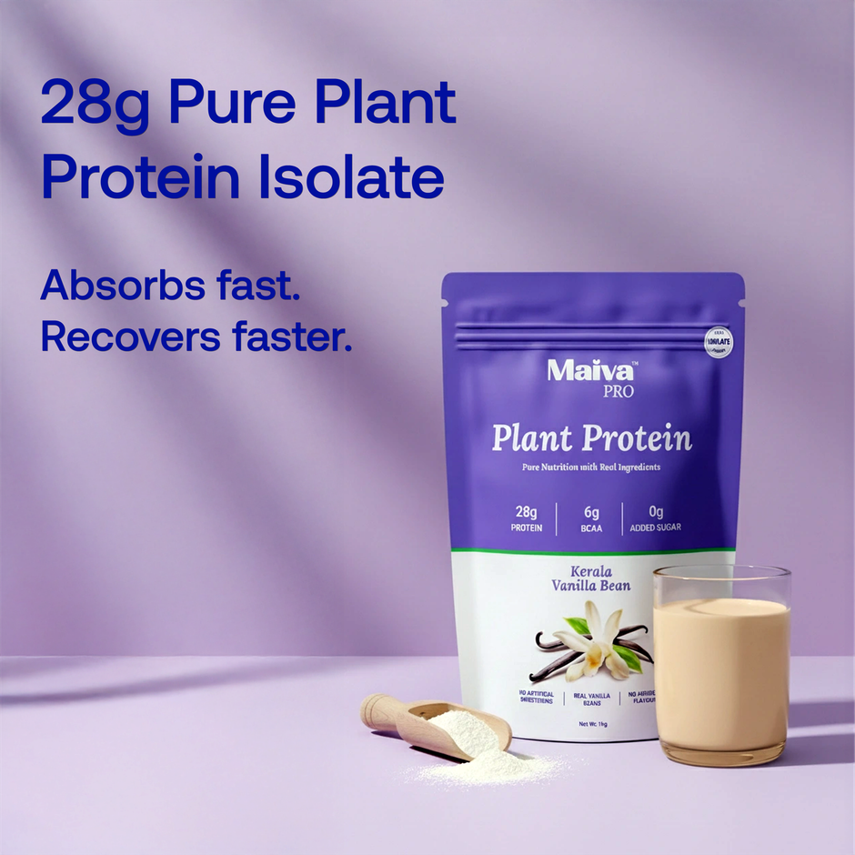 Maiva Pro Plant Protein Powder - Kerala Vanilla Bean