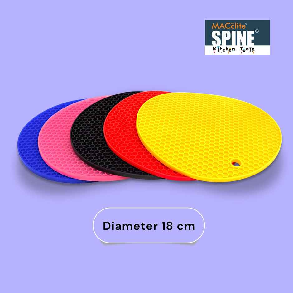 Silicone Trivate Multi Color 6 Pc Set