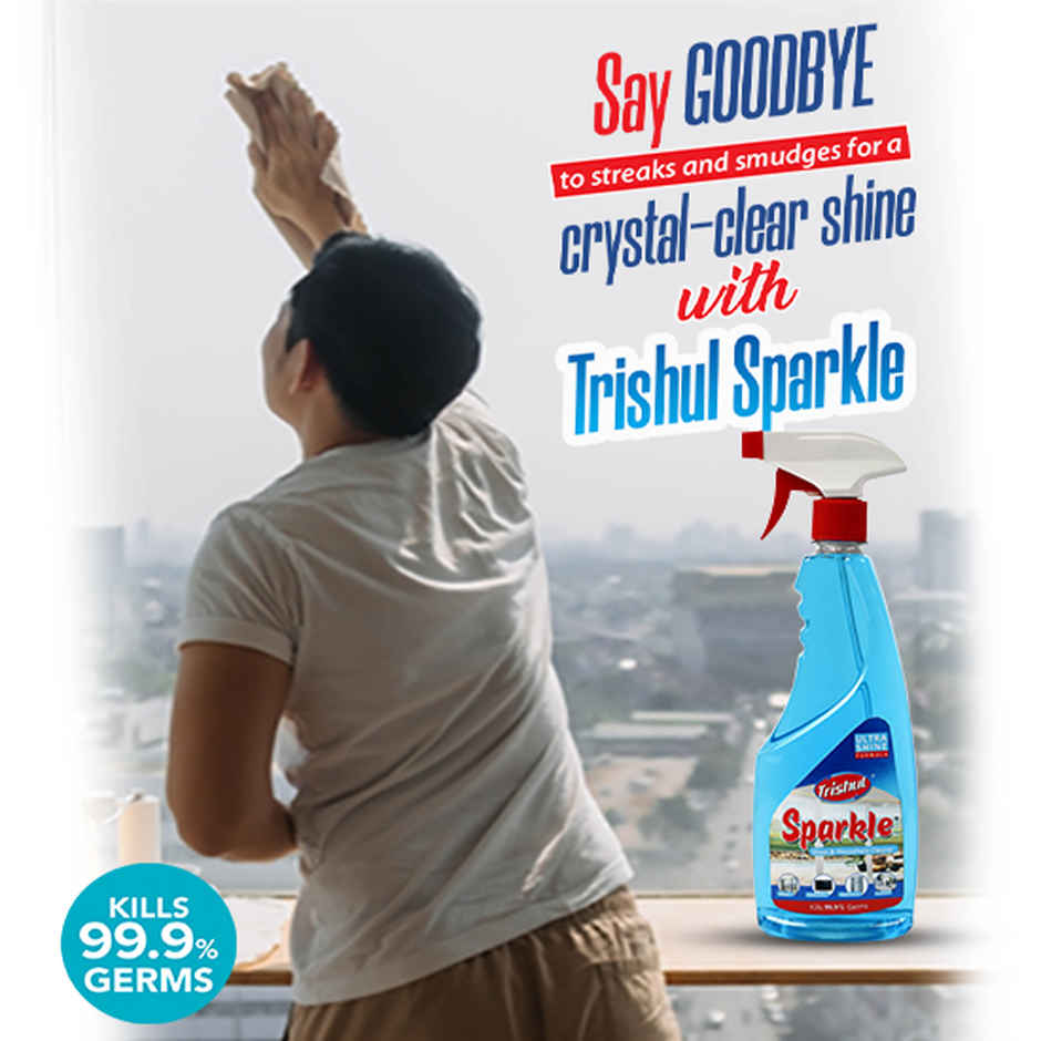 Trishul Sparkle Glass Cleaner