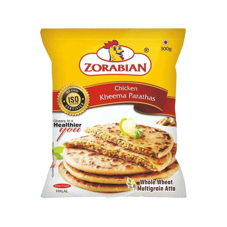 Zorabian Chicken Kheema Parathas Combo