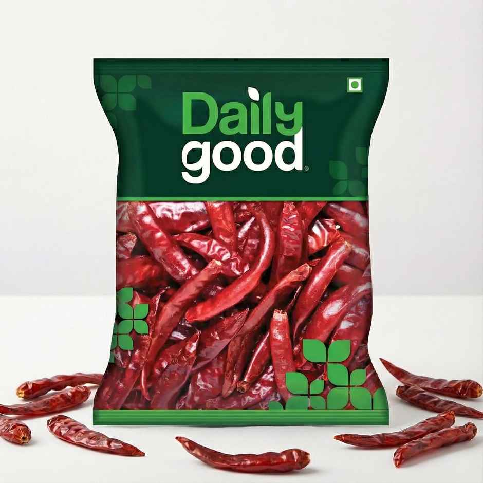 Daily Good Chilli Stemless / Guntur Stemless(100gms) & Daily Good Byadgi Chilli(100gms) Combo
