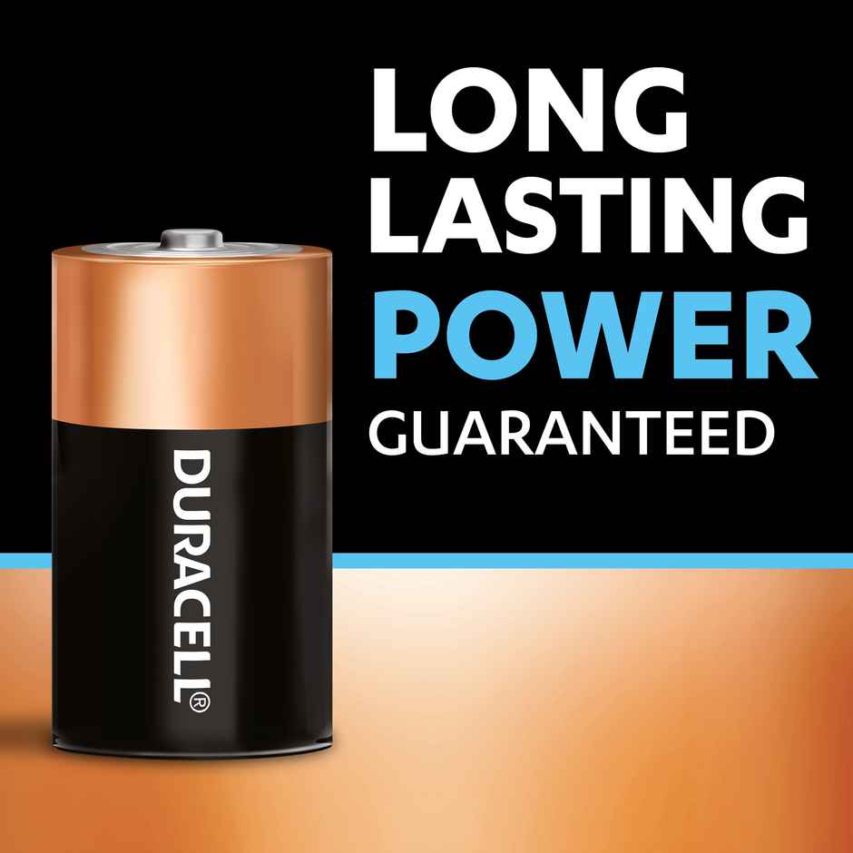 Duracell Ultra Alkaline D Batteries |Pack of 2