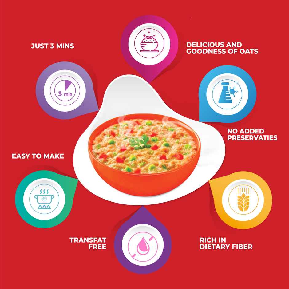 Kwality Peppy Tomato Masala Oats