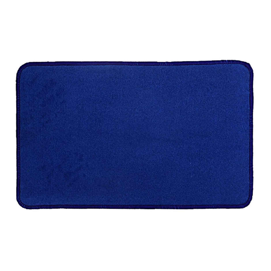 Kuber Industries Microfiber Anti Slip Bath Mat | Blue | 61 x 36 cm