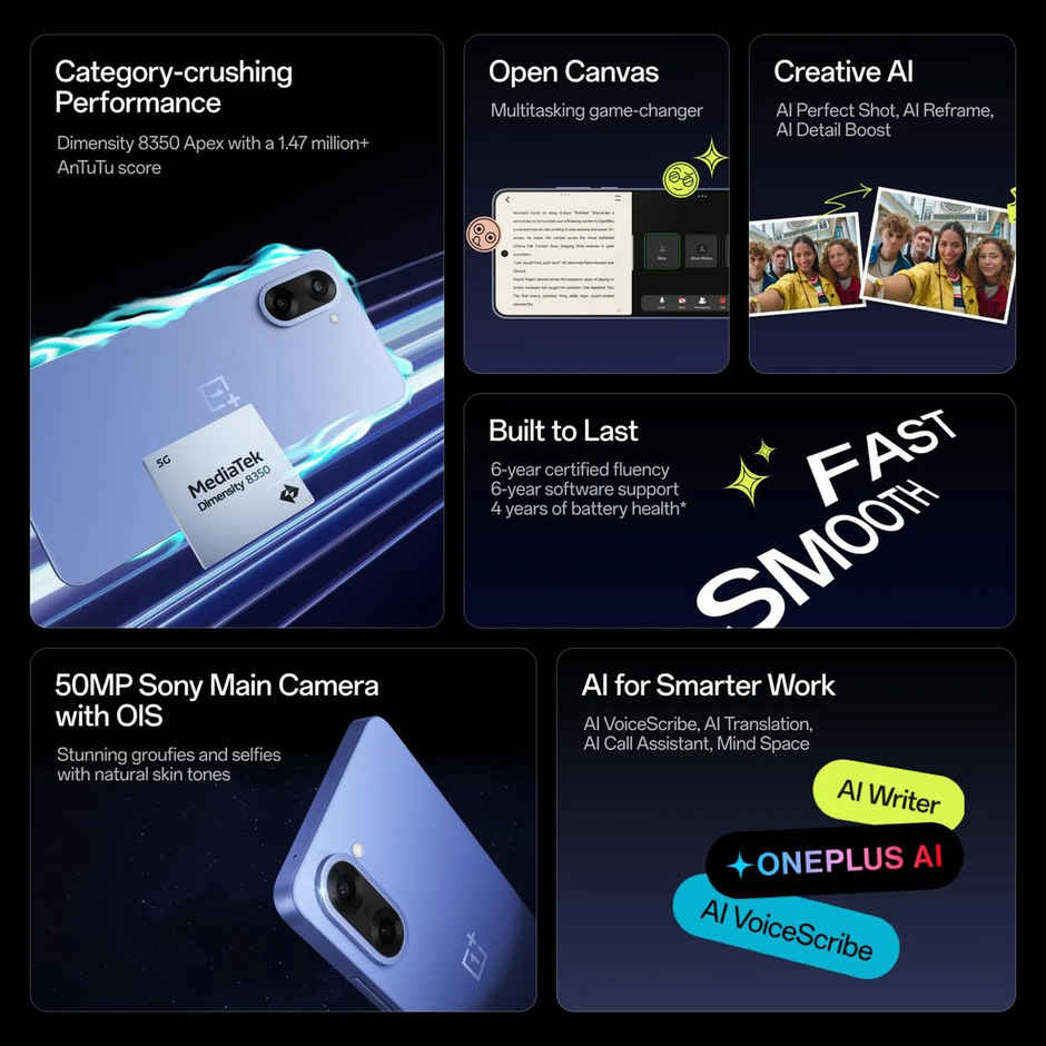 OnePlus Nord CE5 8/128GB | Black Infinity