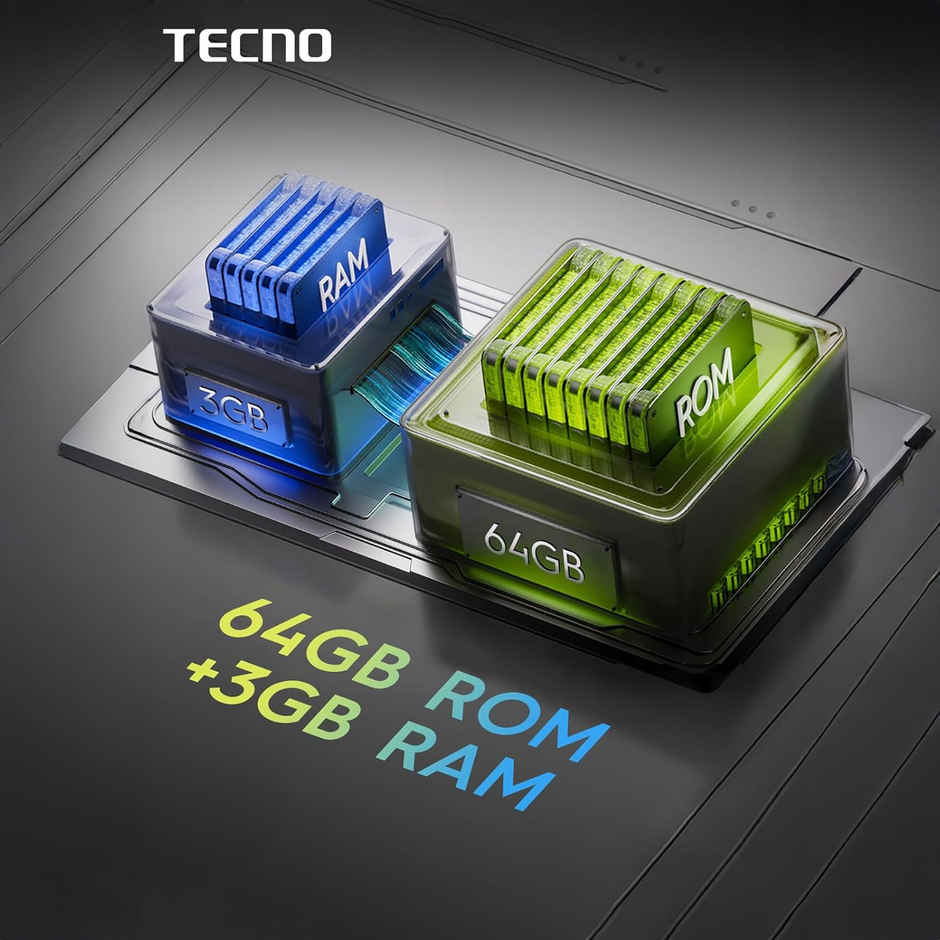 Tecno Spark Go 1 | 3GB | 64GB | Glittery White