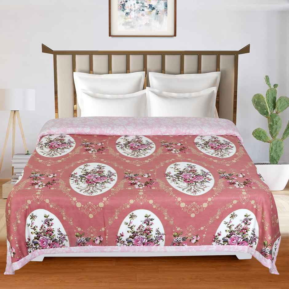 Dream Living Light Weight Multi Purpose Dohar |Blush Pink| For Every Season 210 x 220 cm