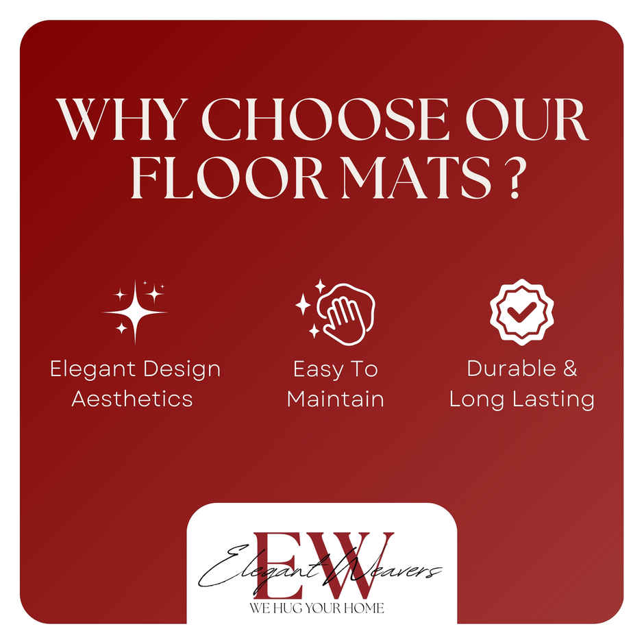 Elegant Weavers Cotton Spruce Mat