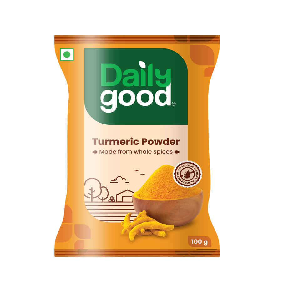 Daily Good Poha / Avalakki Thick(500gms), Daily Good Raw Peanut / Singdana(500gms) & Daily Good Turmeric / Haldi Powder(100gms) Combo