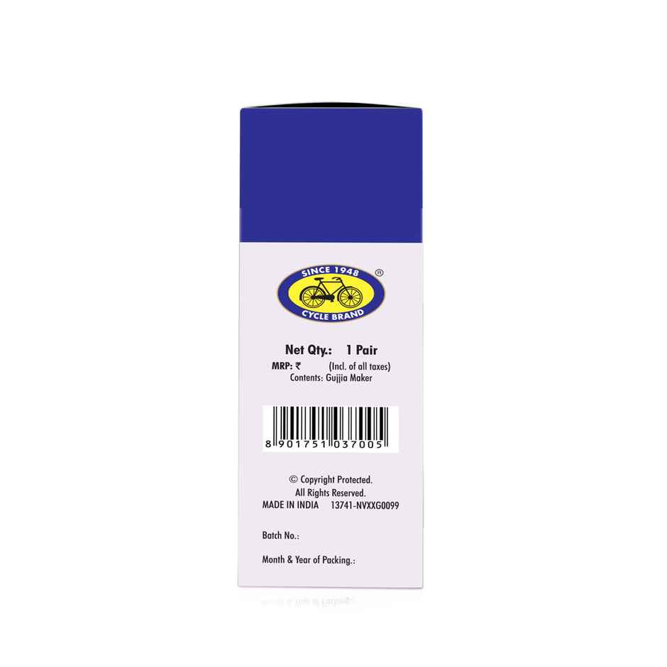 Navin Instant Gujiya Maker | Easy Seal & Shape Mould for Homemade Gujiya | Cycle