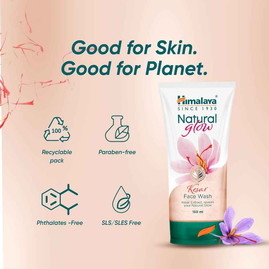 Himalaya Natural Glow Kesar Face Wash
