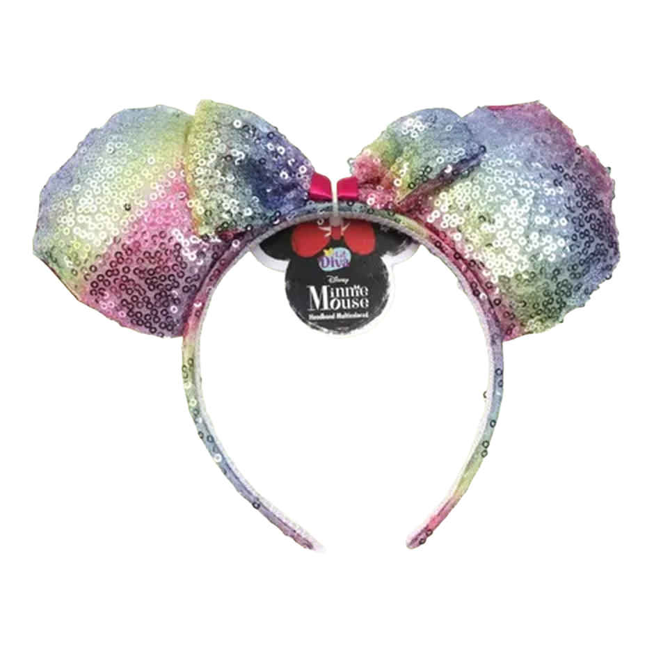 Li'l Diva Minnie Mouse Headband Multicolored
