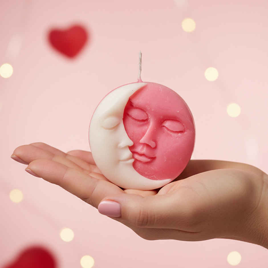 Scented Sun and Moon | Valentine's Candle | Prosperro Lumo