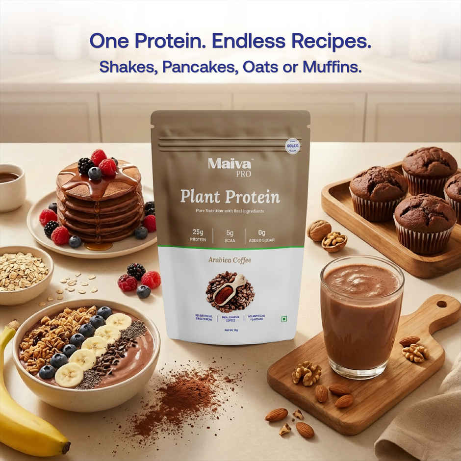Maiva Pro Plant Protein Powder - Arabica Coffee