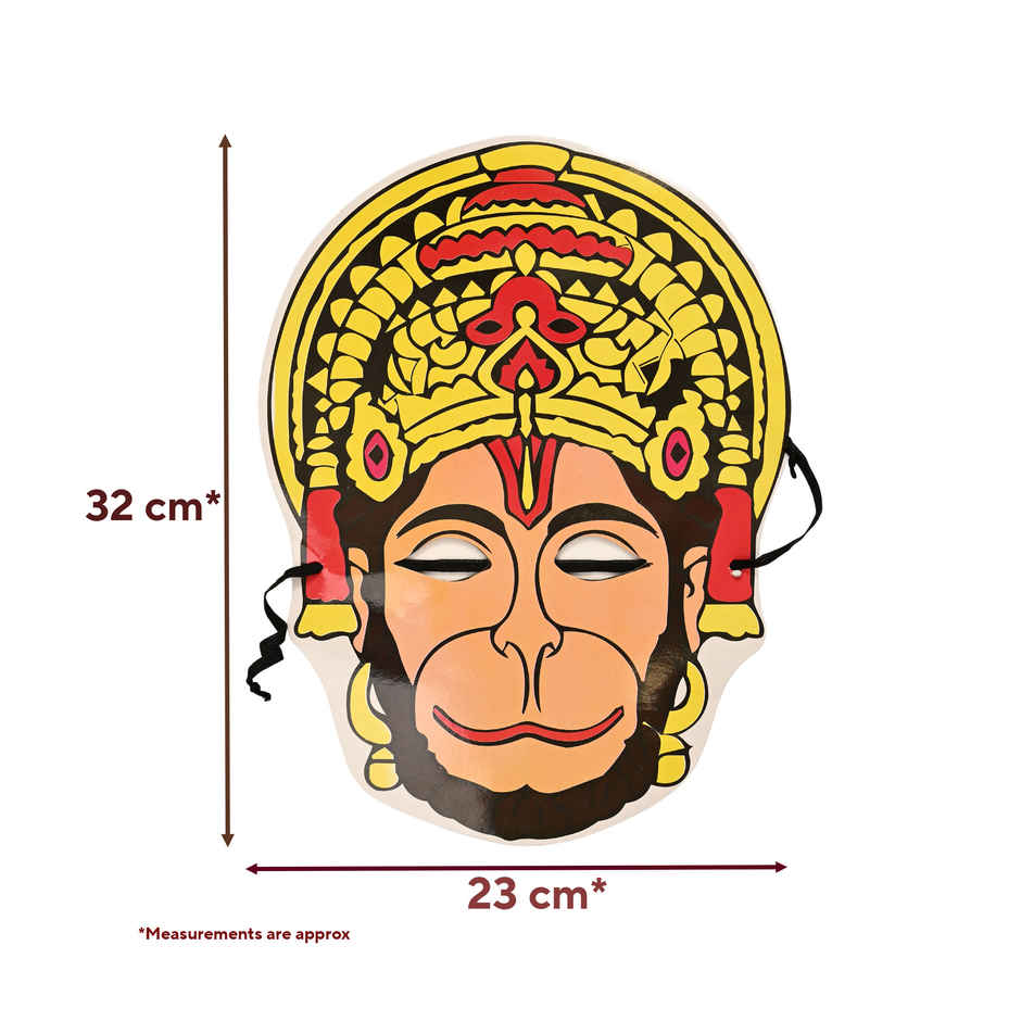 Divine Vibes Hanuman Ji Mask. Ke