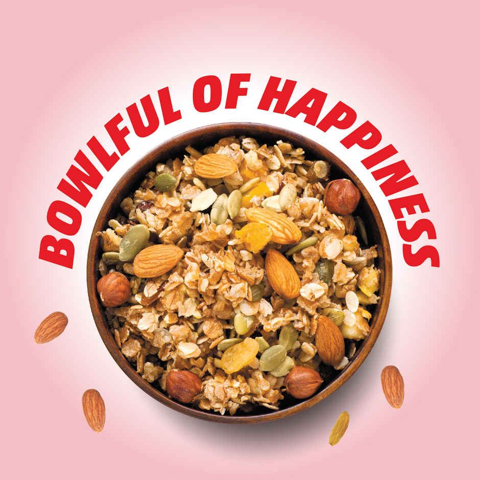 Kwality Muesli Crunchy Almond Raisins And Honey