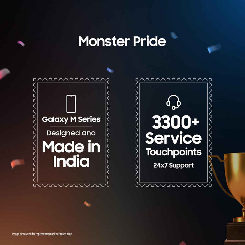 Samsung Galaxy M06 5G | 6GB | 128GB | Blazing Black