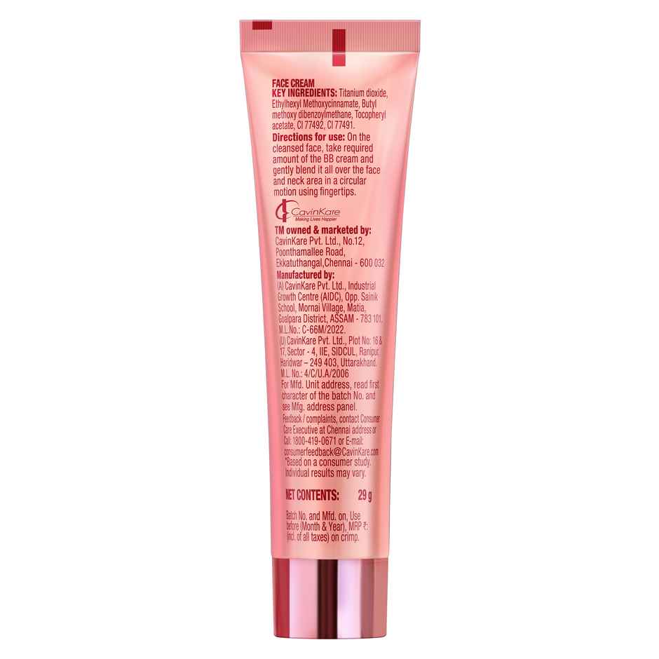 Spinz BB Brightening & Beauty Fairness Cream Gives 2X Instant Glow Sun Protection Dark Spots Correction