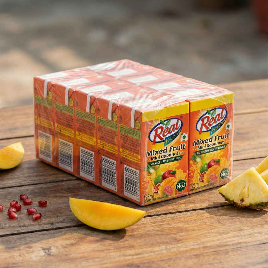 Dabur Real Fruit Power Mixed Fruit Juice | Fruity & Refreshing