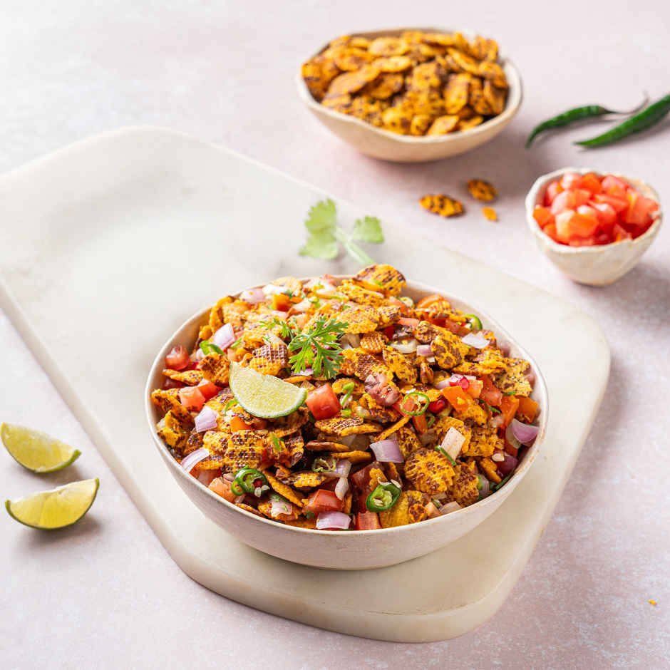 Desi Veg Party Platter