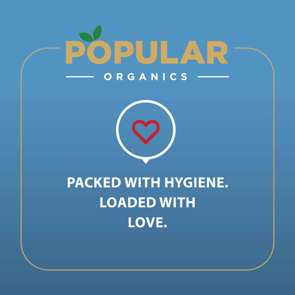 Popular Organics Toor Dal / Pigeon Peas | Ahar Dal