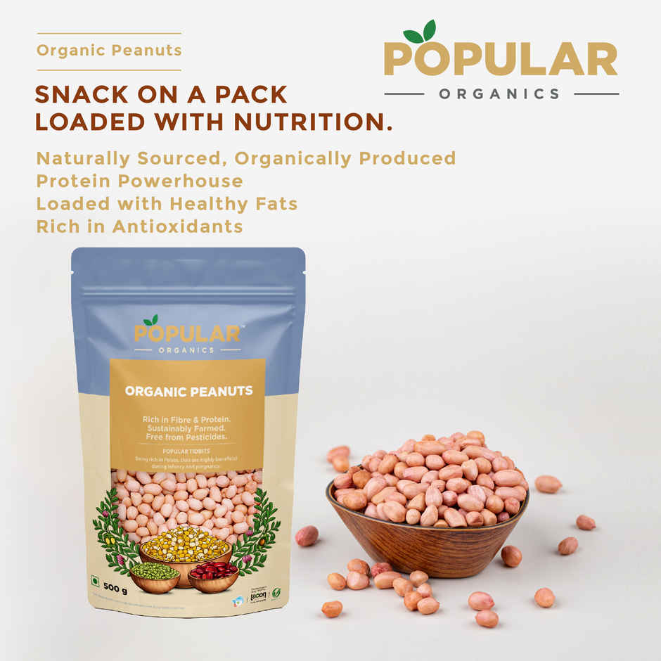 Popular Organics Ground Nut / Peanuts
