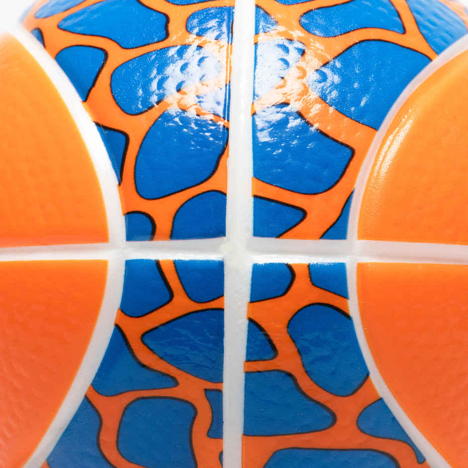 Decathlon | Tarmak Kids Foam Basketball - Orange & Blue, Size 1