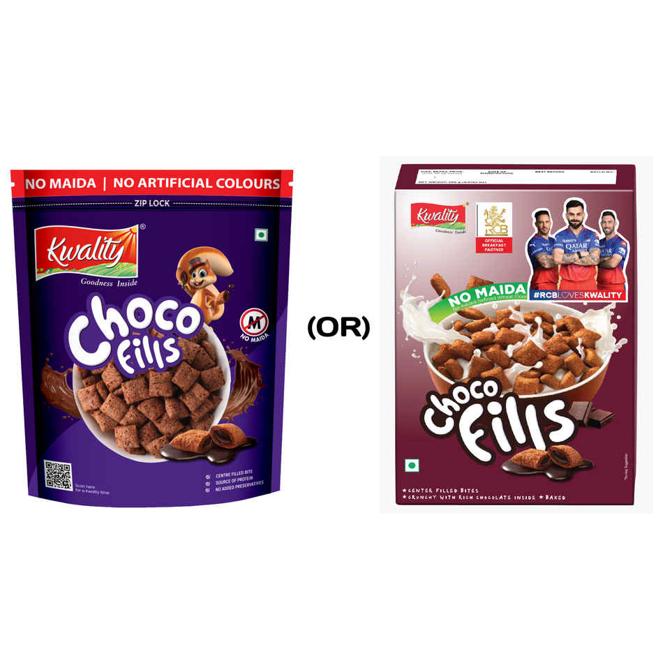 Kwality Choco Fills - Zero% Maida Chocolate Flavor