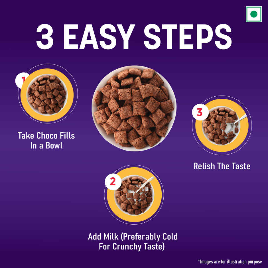 Kwality Choco Fills - Zero% Maida Chocolate Flavor