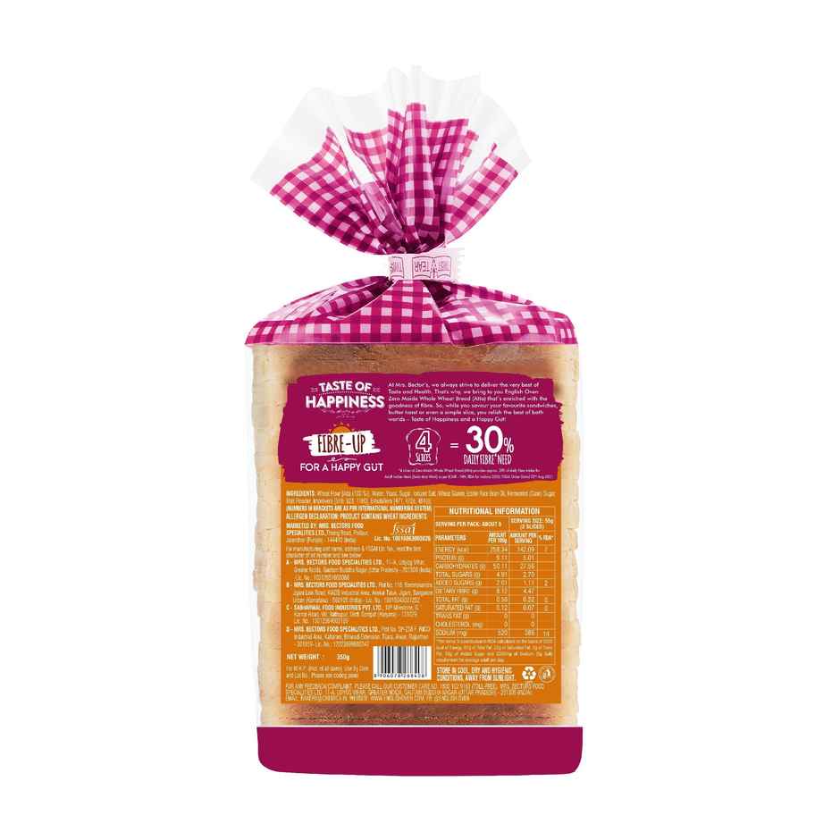 English Oven Zero Maida Whole Wheat Bread