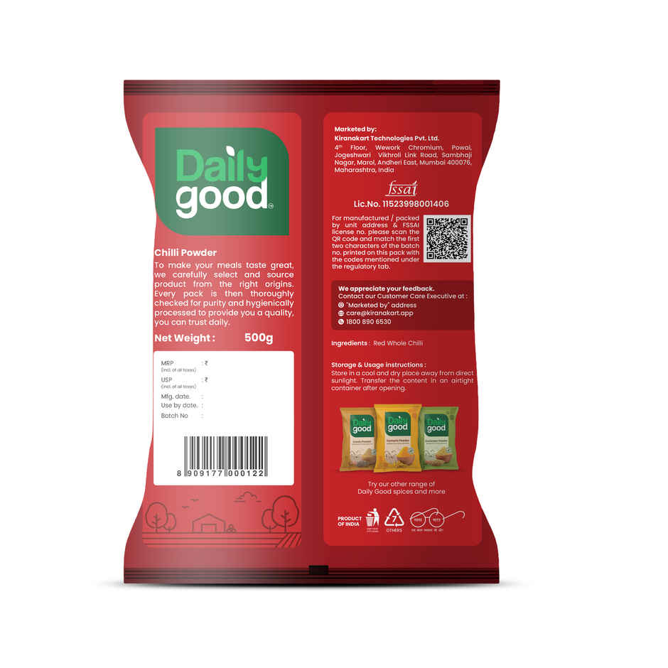 Daily Good Red Chilli/Lal Mirch Powder