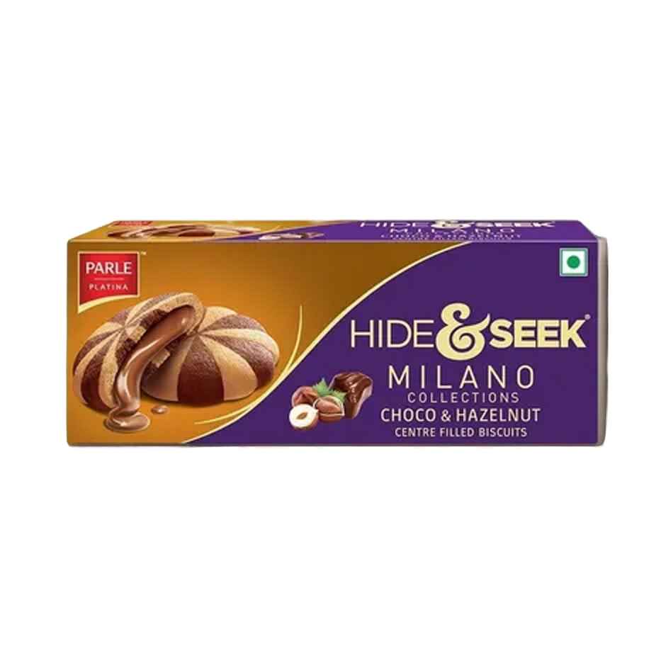 Parle Milano Choco & Hazelnut Chocolate Chip Biscuits