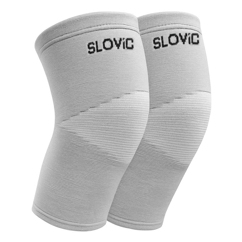 Slovic Knee Support - Compression Sleeve for Pain Relief, Sports Injury & Workout Support