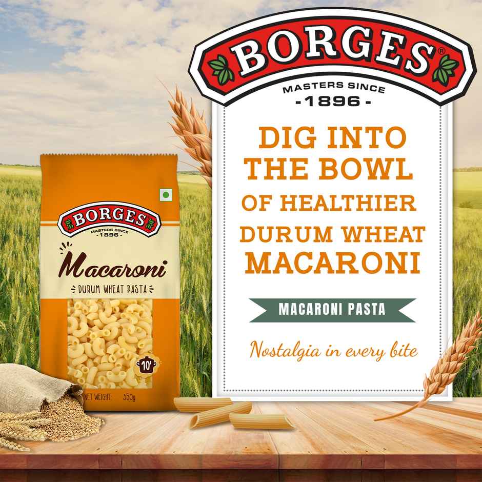 BORGES Macaroni Durum Wheat Pasta