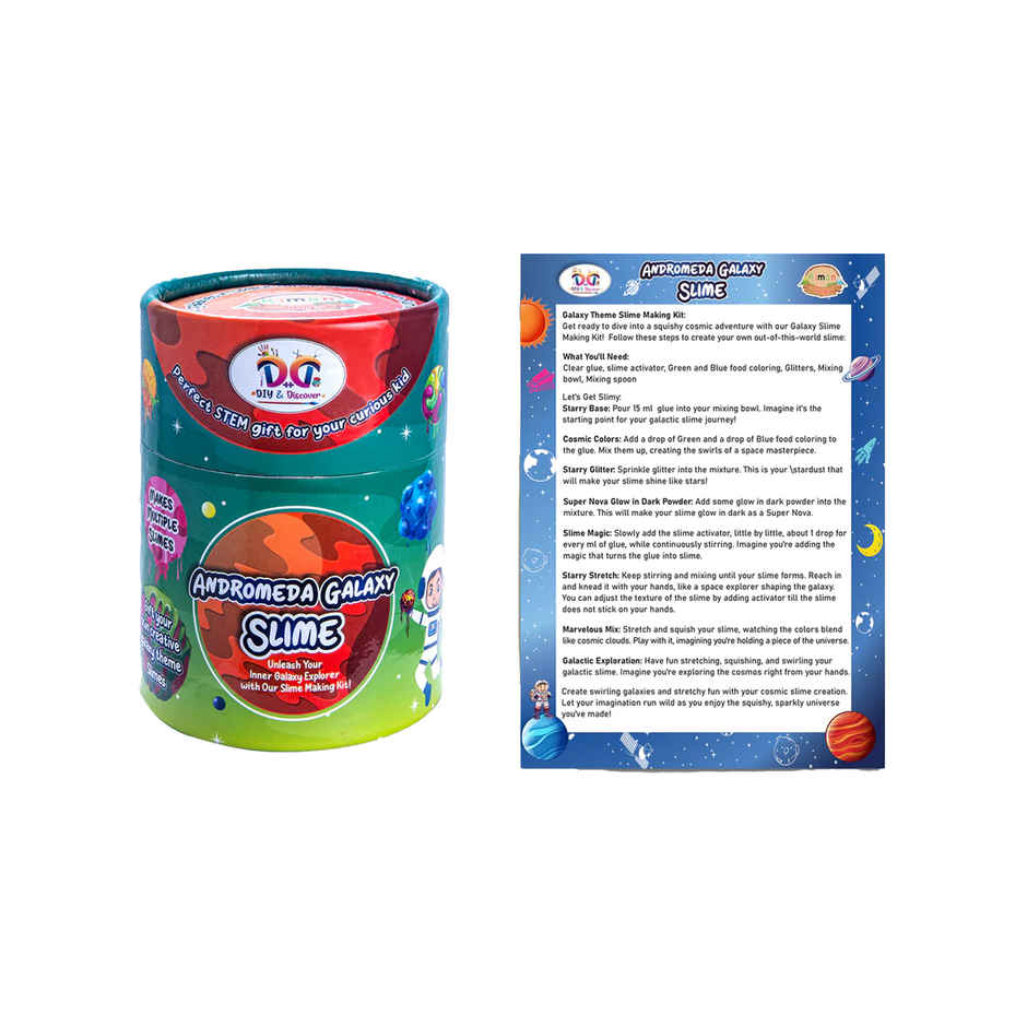 JoGenii Andromeda Galaxy Diy Slime Kit | Stem | Science Kit