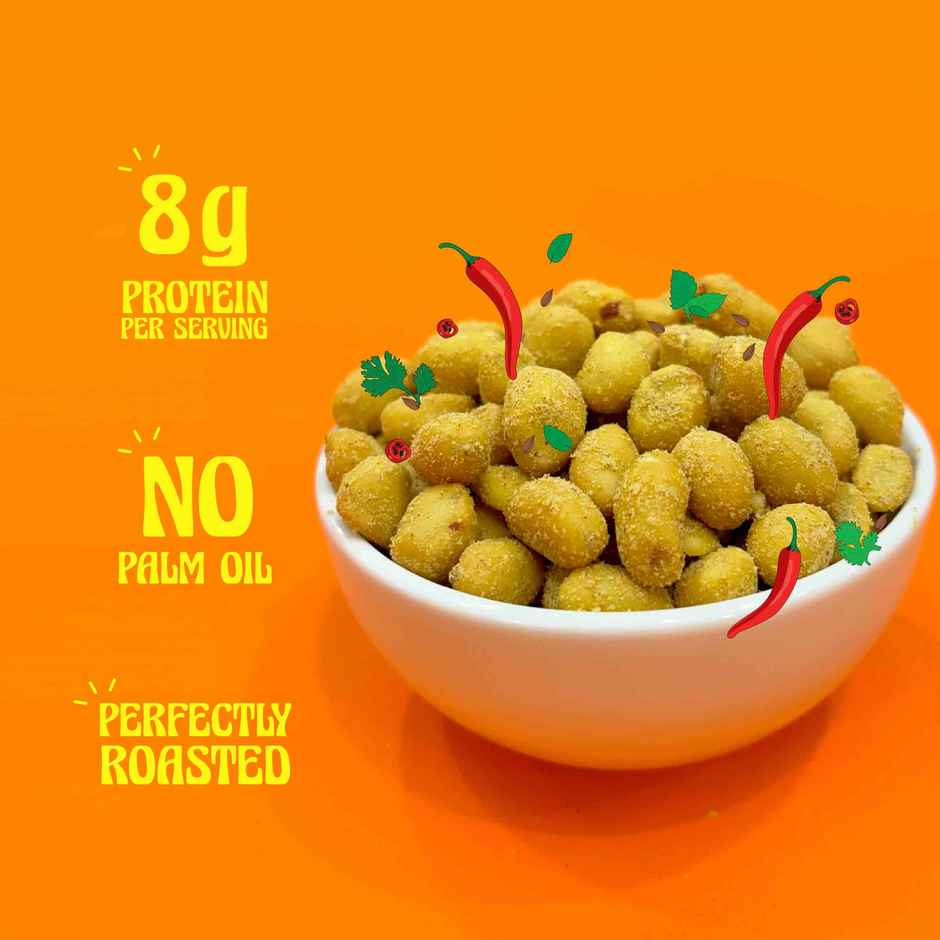 Taali Roasted Peanuts - Hing Jeera, Premium Quality Bharuchi Nuts, Rich in Protein