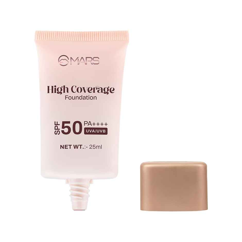 MARS SPF50 PA++++ High Coverage Foundation | 07 ALMOND