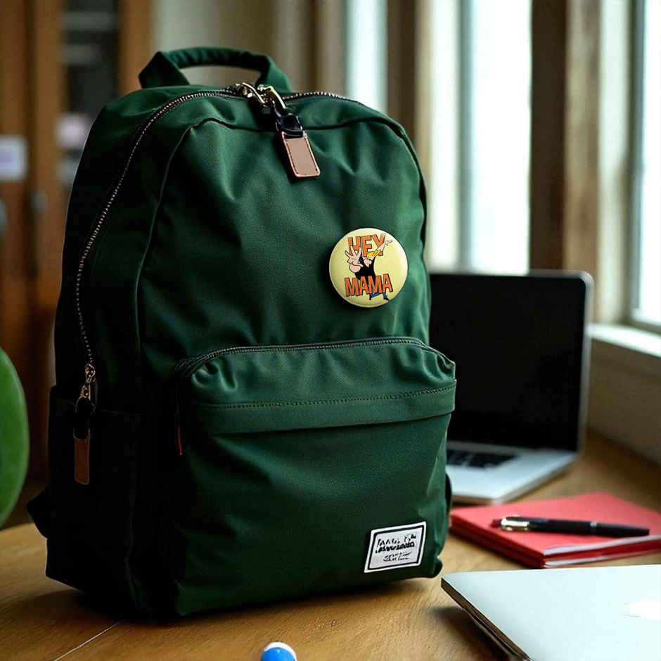 House Of Festivals Hey Mama - Johnny Bravo Official Badge