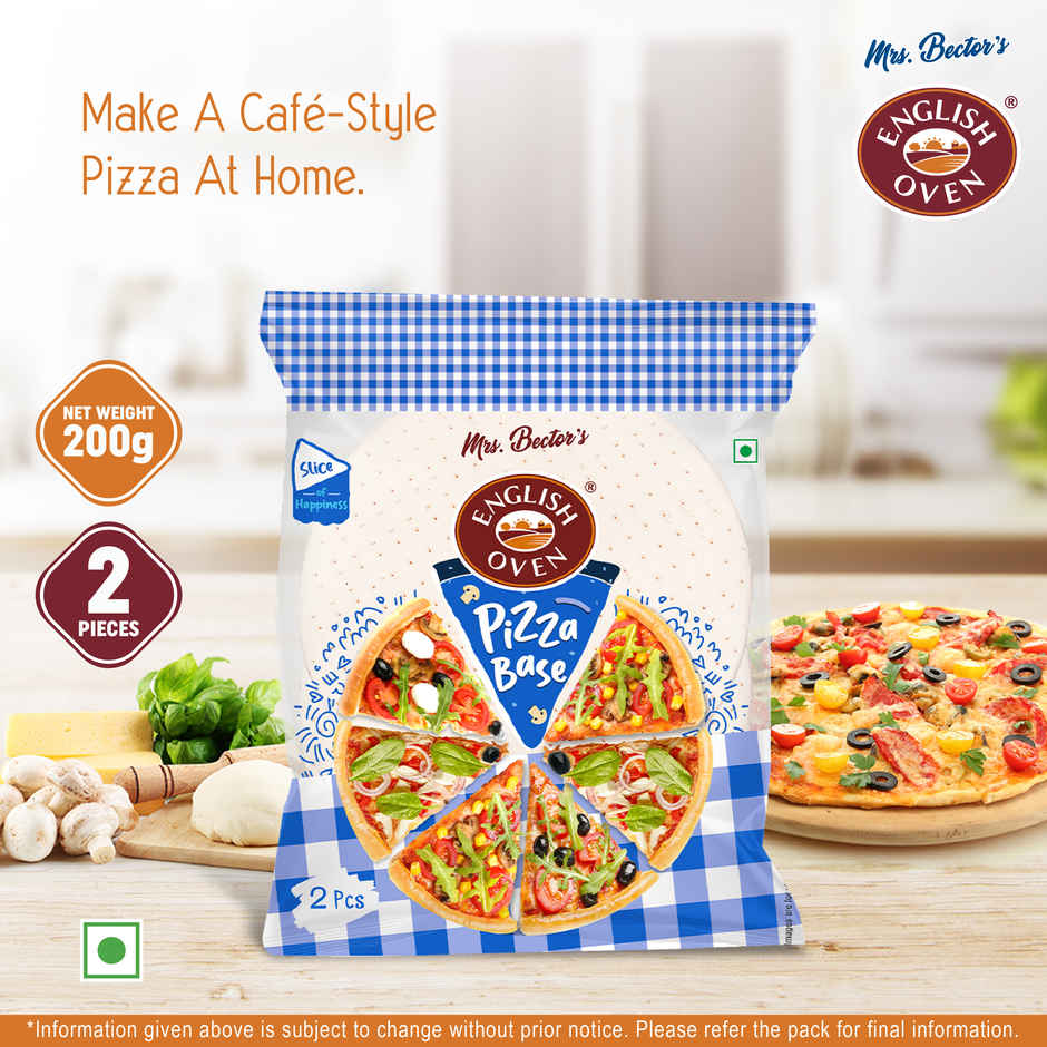 English Oven Pizza Base 8" Combo