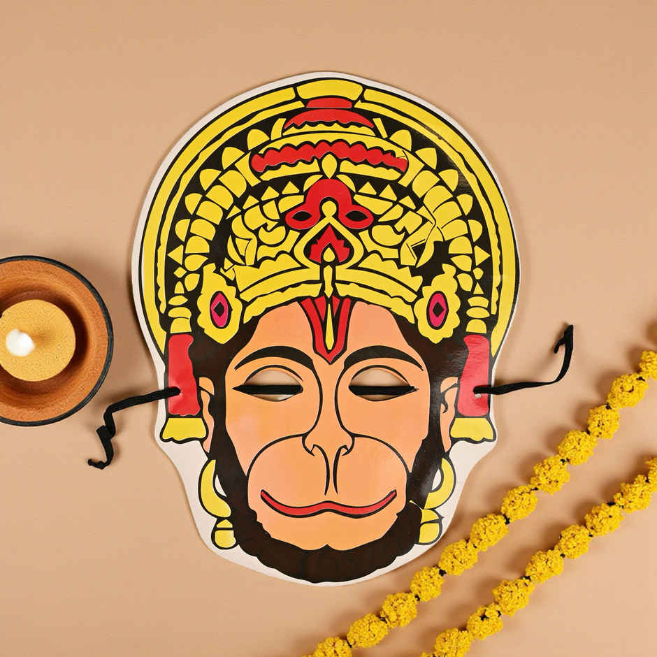 Divine Vibes Hanuman Ji Mask. Ke