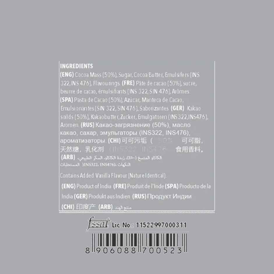 Didier & Frank 50% Sweet Dark Chocolate Bar