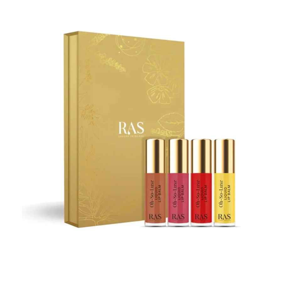 Ras Luxury Skincare Tinted Lip Balm Miniature Set (4 Piece)