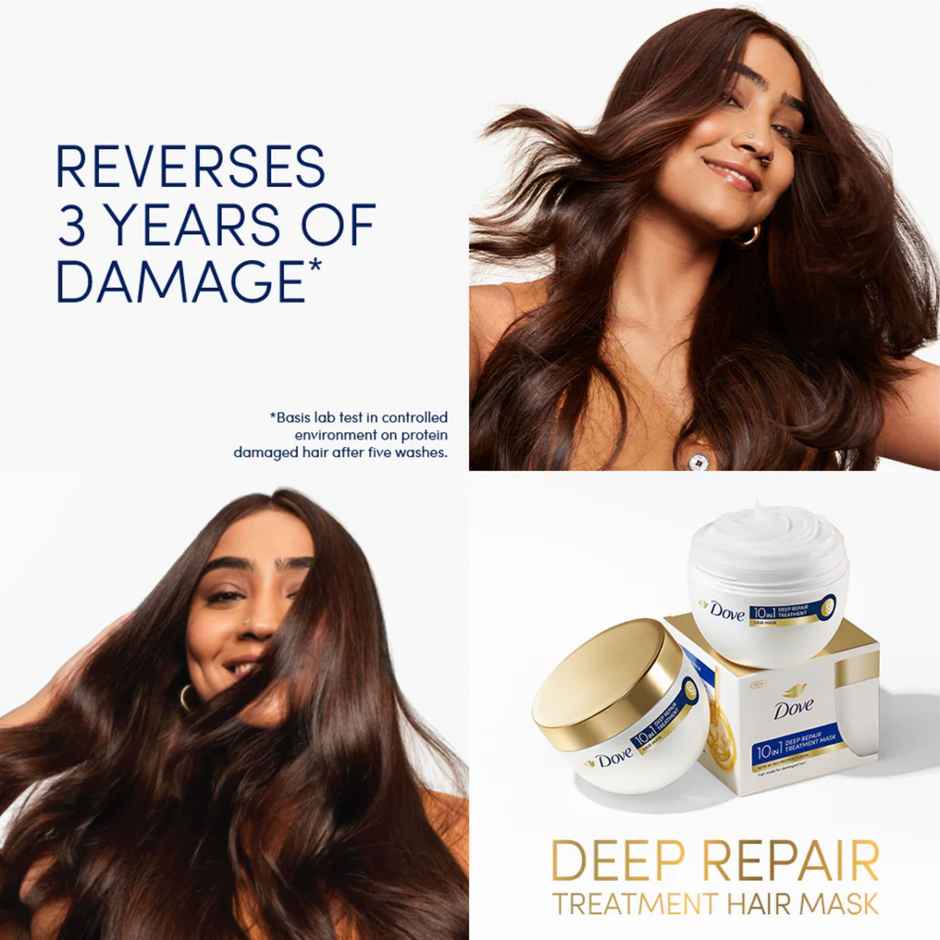 Dove 10 in 1 Deep Repair Treatment Hair Mask